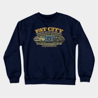 Fat City German Motor Specialists 1973 Crewneck Sweatshirt